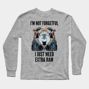 I Need Extra RAM Long Sleeve T-Shirt